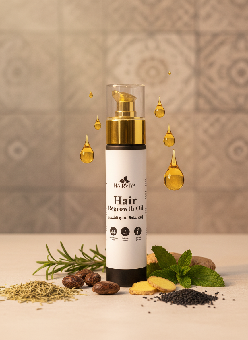 Huile anti chute Hairviya