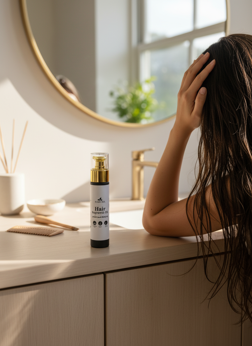 Huile anti chute Hairviya