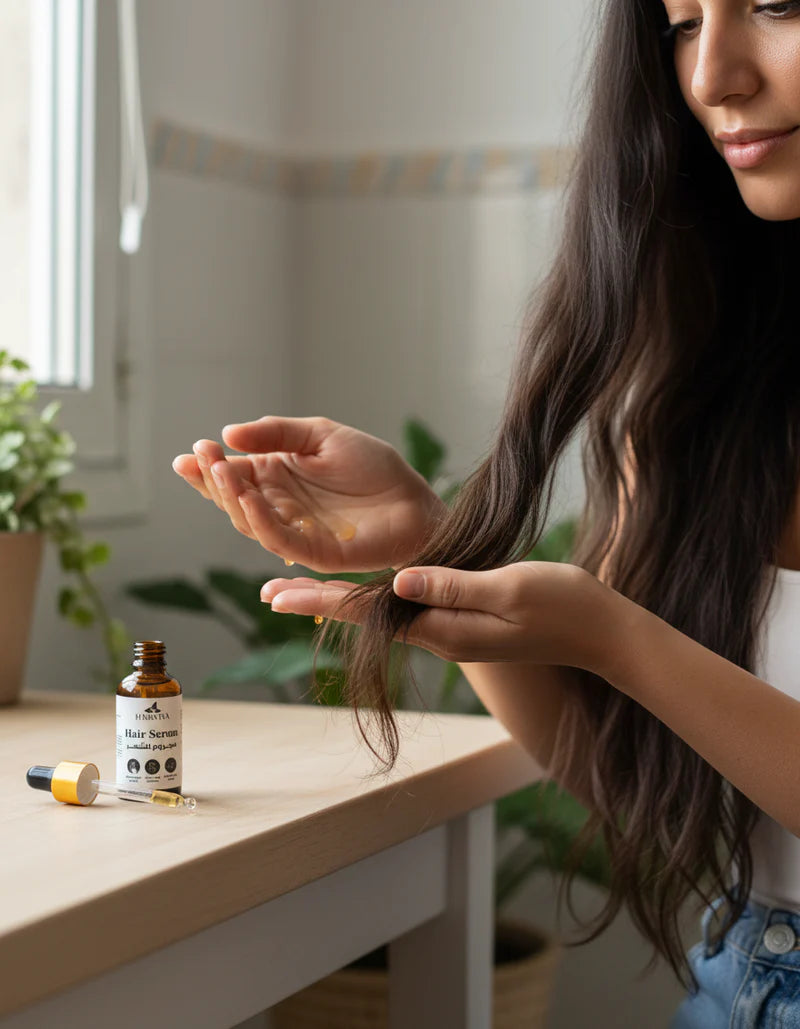 Huile anti chute + Serum aloevera