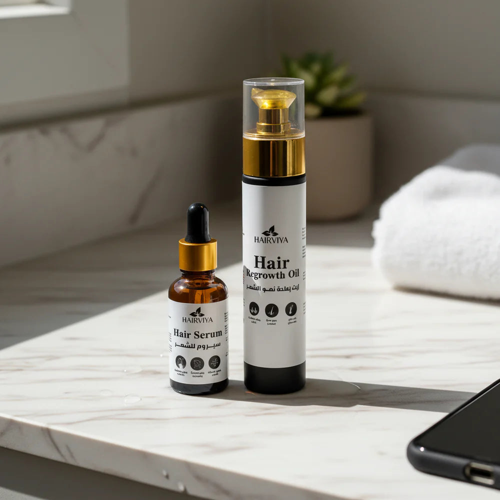 Huile anti chute + Serum aloevera🎁